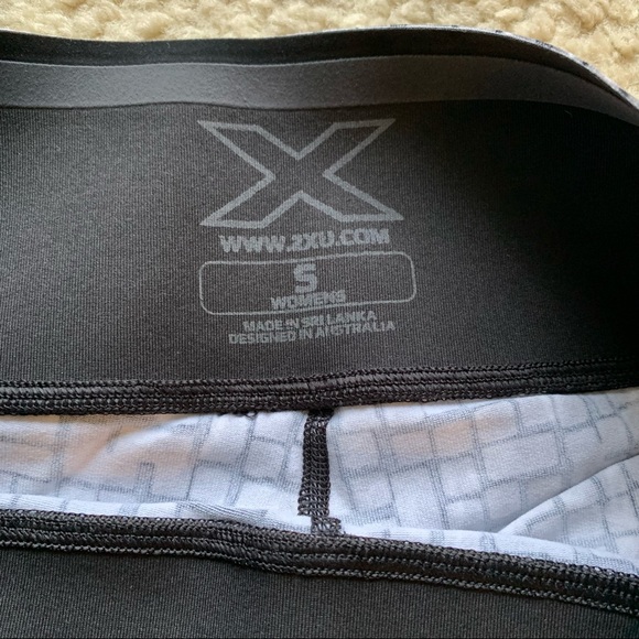 NWT Women’s 2xu Plyometric Printed Tights - Leggings - Picture 6 of 9